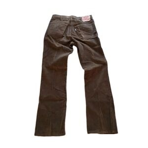 Vtg Levi's  517 1529 Brown Corduroy Jeans Men's SZ 34x33 White Label USA